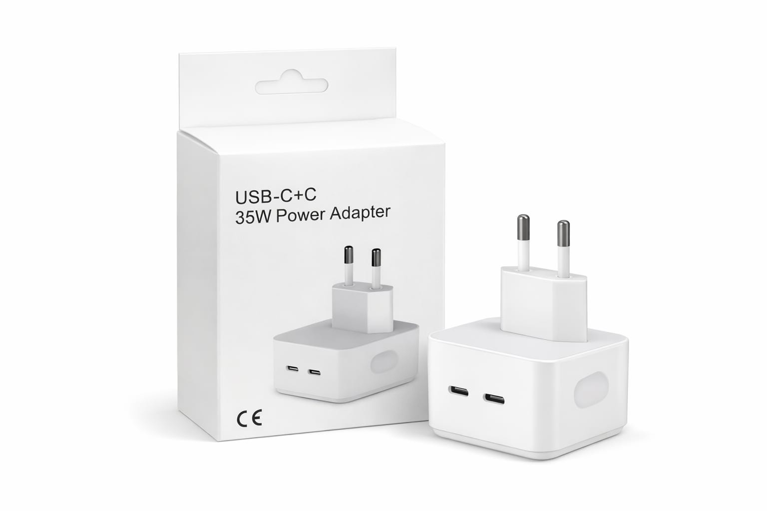 USB-C Dual Port Schnellladeadapter 35W